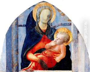 Madonna and child by Filippo Lippi