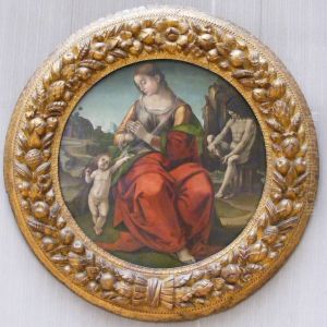 Maria mit dem Kinde by Luca Signorelli