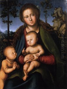 The Virgin and Child with the Infant St John by Lucas Cranach the Elder