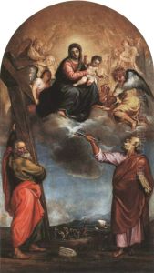 Pala di Serravalle by Titian