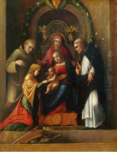 The Mystic Marriage of Saint Catherine