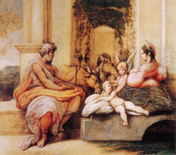 Rest on the Flight into Egypt - view 1