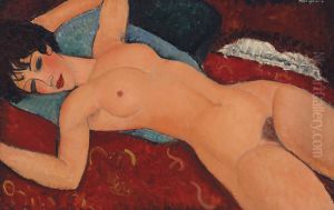 Nu couche by Amedeo Modigliani