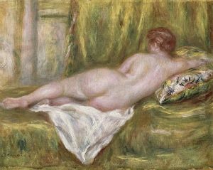 Nu couche, vu de dos by Pierre Auguste Renoir