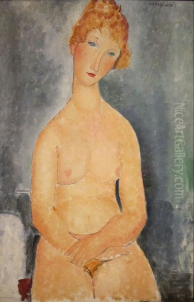 Seated Nude - view 1