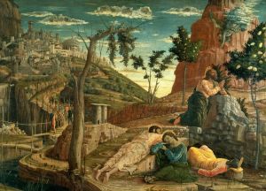 Agony in the Garden by Andrea Mantegna