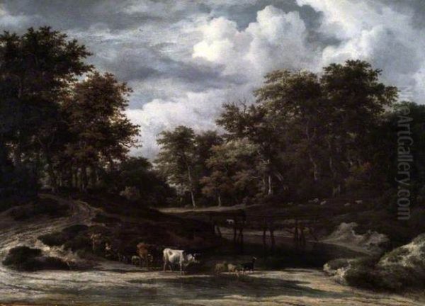 A Woodland Landscape - view 1