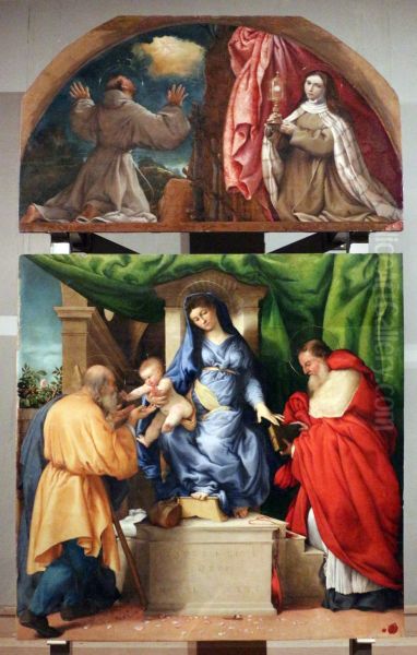 San Francesco al Monte Altarpiece - view 1