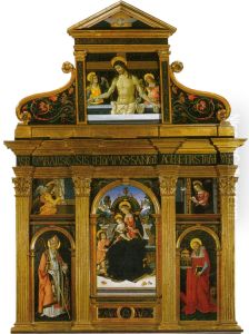 Madonna and Crucifixion and Saints Madonna and Crucifixion and Saints