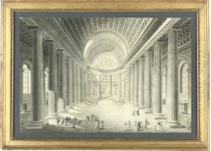 Eglise De St. Philippe Du Roule, Paris by Jean Francois Th. Chalgrin