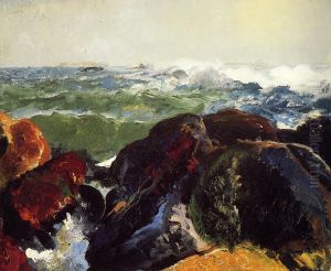 Monhegan Island, Maine by George Wesley Bellows