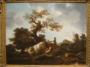 The Return of the Drove by Jean-Honore Fragonard
