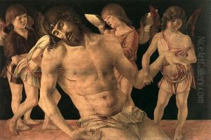 Dead Christ Supported by Angels (Pieta) by Giovanni Bellini