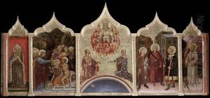 Polyptych of Intercession by Gentile Da Fabriano
