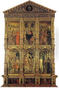 Polyptych of San Martino by Bernardino Butinone