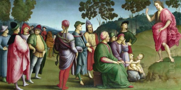 Saint John the Baptist Preaching - view 1
