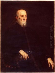 Portrait of Alvise Cornaro by Jacopo Tintoretto