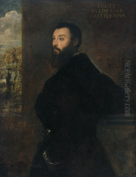 Portrait of Baldassare Castiglione (c.1478-1529), Diplomat and Author - view 1