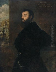 Portrait of Baldassare Castiglione (c.1478-1529), Diplomat and Author Portrait of Baldassare Castiglione (c.1478-1529), Diplomat and Author