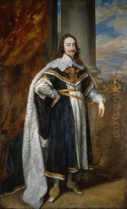 Charles I (1600-1649) by Sir Anthony Van Dyck