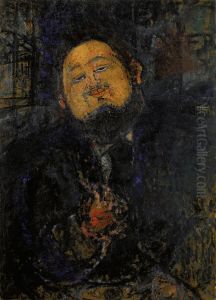 Portrait ofDiego Rivera by Amedeo Modigliani