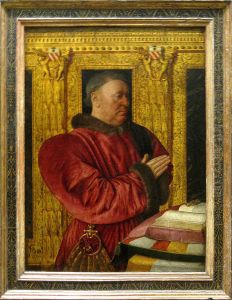 Portrait of Guillaume Jouvenel des Ursins (1401-1472) by Jean Fouquet