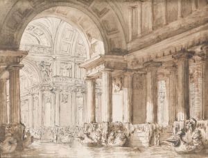 L'interieur D'un Batiment Fantastique