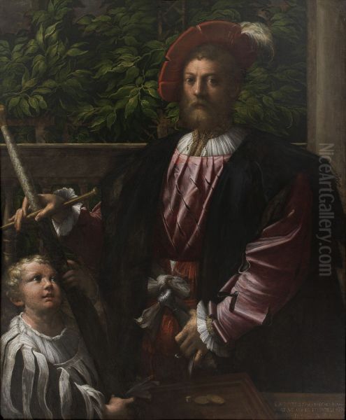 Portrait of Lorenzo Cybo - view 1