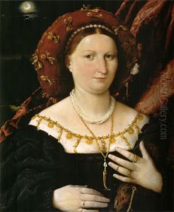 Portrait of Lucina Brembati by Lorenzo Lotto