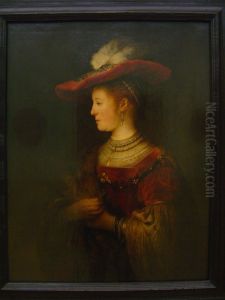 Portrait of Saskia van Uylenburgh