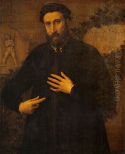 portrait of a Man aged37 by Lorenzo Lotto