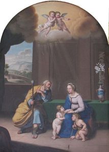 Sacra Famiglia by Giuseppe Rapisardi