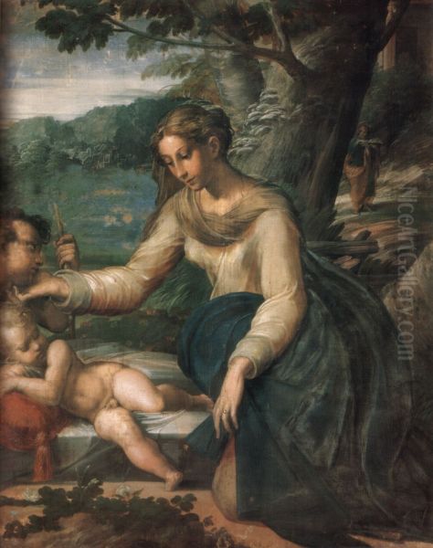 The Holy Family with St. John - view 1