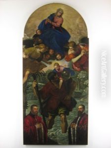 Saint Christopher by Jacopo Tintoretto