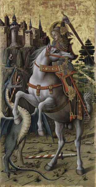Saint George Slaying the Dragon - view 1