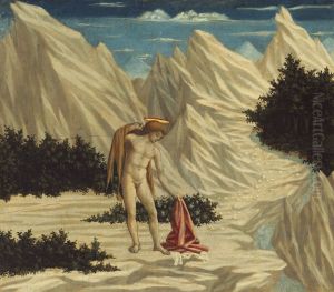 Saint John in the Desert by Domenico Veneziano