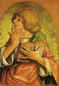 S. Giovanni evangelista by Carlo Crivelli