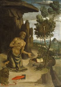 Saint Jerome in the Wilderness by Pinturicchio