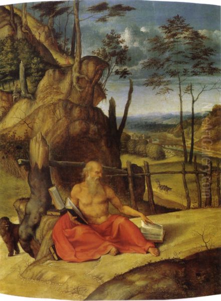 Hl. Hieronymus in der Wuste - view 1