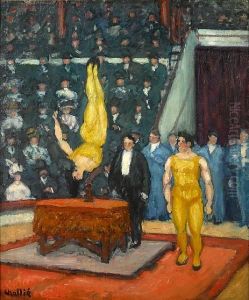L'equilibriste Du Cirque Medrano by Jean Laurent Challie