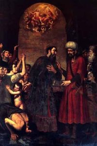 Saint Paul frees a slave