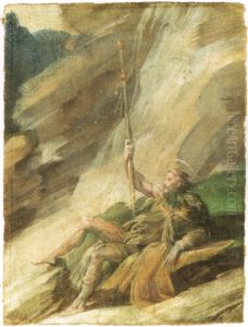 Saint Rocco by Parmigianino