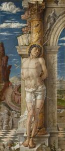 Hl. Sebastian by Andrea Mantegna