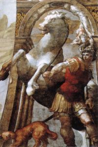 Saint Vitalis and the horse