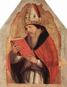 Saint Augustine by Antonello da Messina