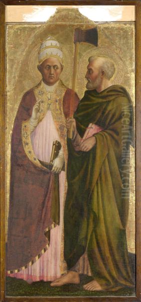 A Pope (Saint Gregory?) and Saint Matthias - view 1