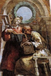 Saints Stephen and Lawrence by Parmigianino