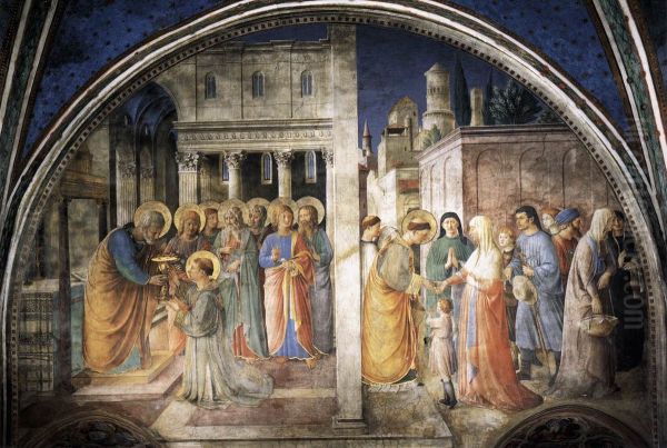 Lunette of the west wall - view 1