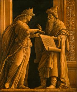 A Sibyl and a Prophet by Andrea Mantegna