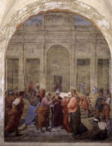 Betrothal of the Virgin by Francesco Franciabigio